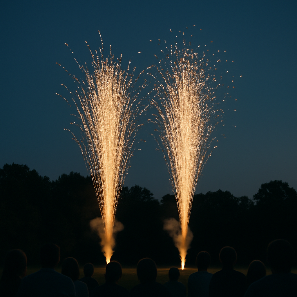 Low-Noise Fireworks